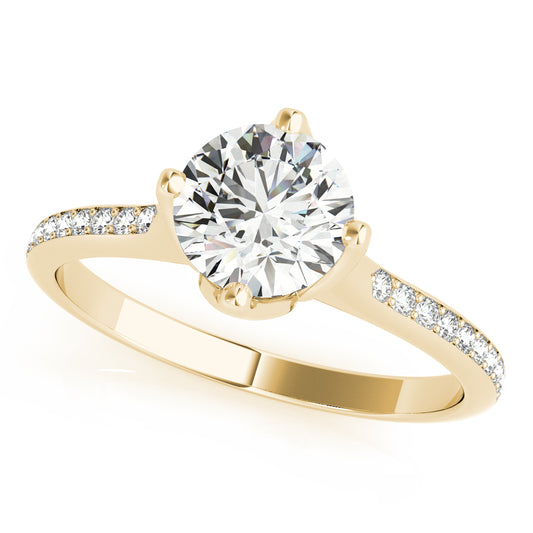Round Engagement Ring M51122-E-2