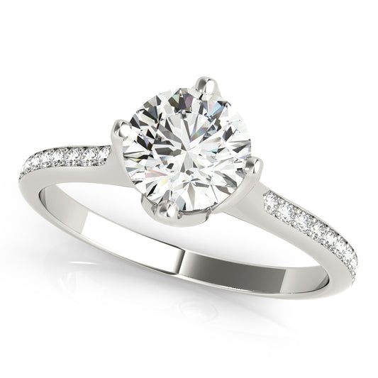 Round Engagement Ring M51122-E-1