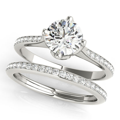 Round Engagement Ring M51122-E-3/4