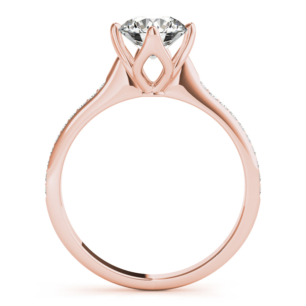 Round Engagement Ring M51122-E-1