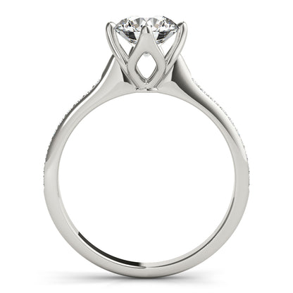 Round Engagement Ring M51122-E-11/2