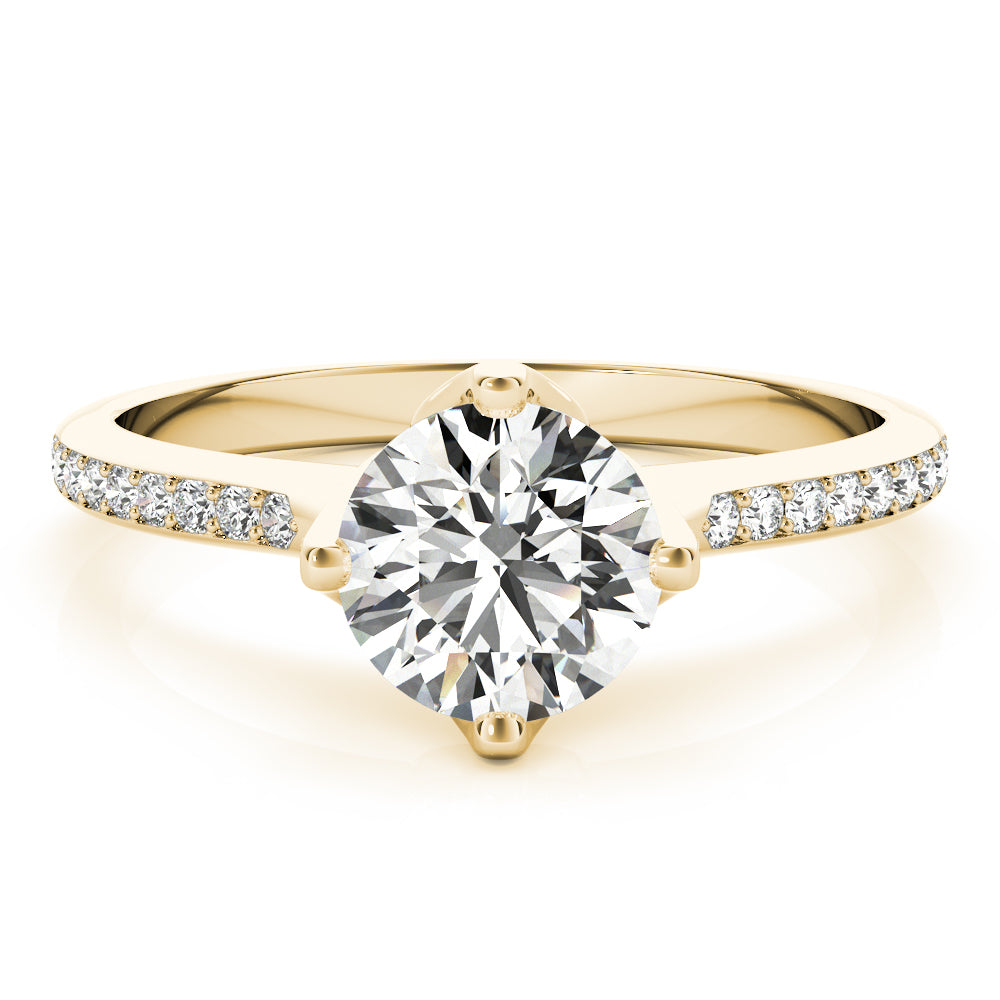 Round Engagement Ring M51122-E-2