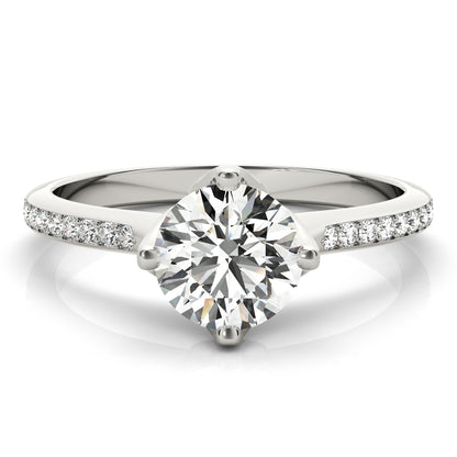 Round Engagement Ring M51122-E-11/2