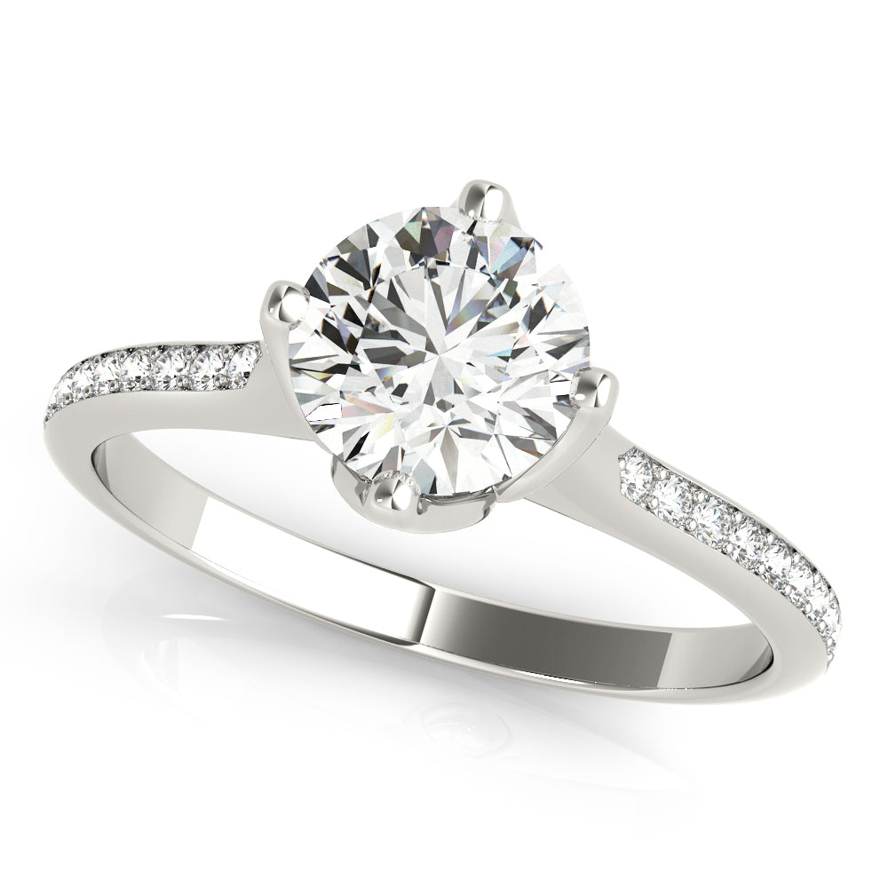 Round Engagement Ring M51122-E-11/4