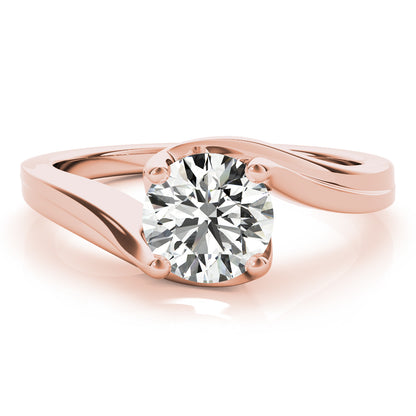 Round Engagement Ring M51129-E-3/4