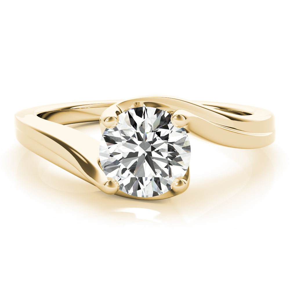 Round Engagement Ring M51129-E-1/2