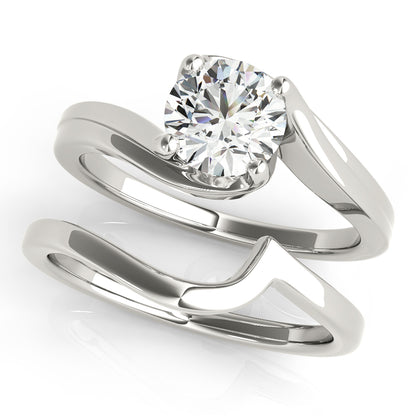 Round Engagement Ring M51129-E-3/4