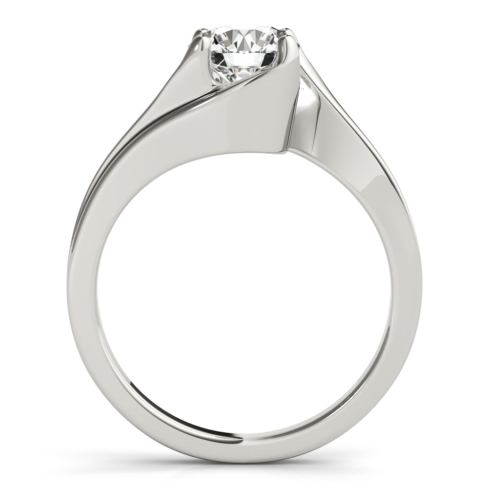 Round Engagement Ring M51129-E-1/2