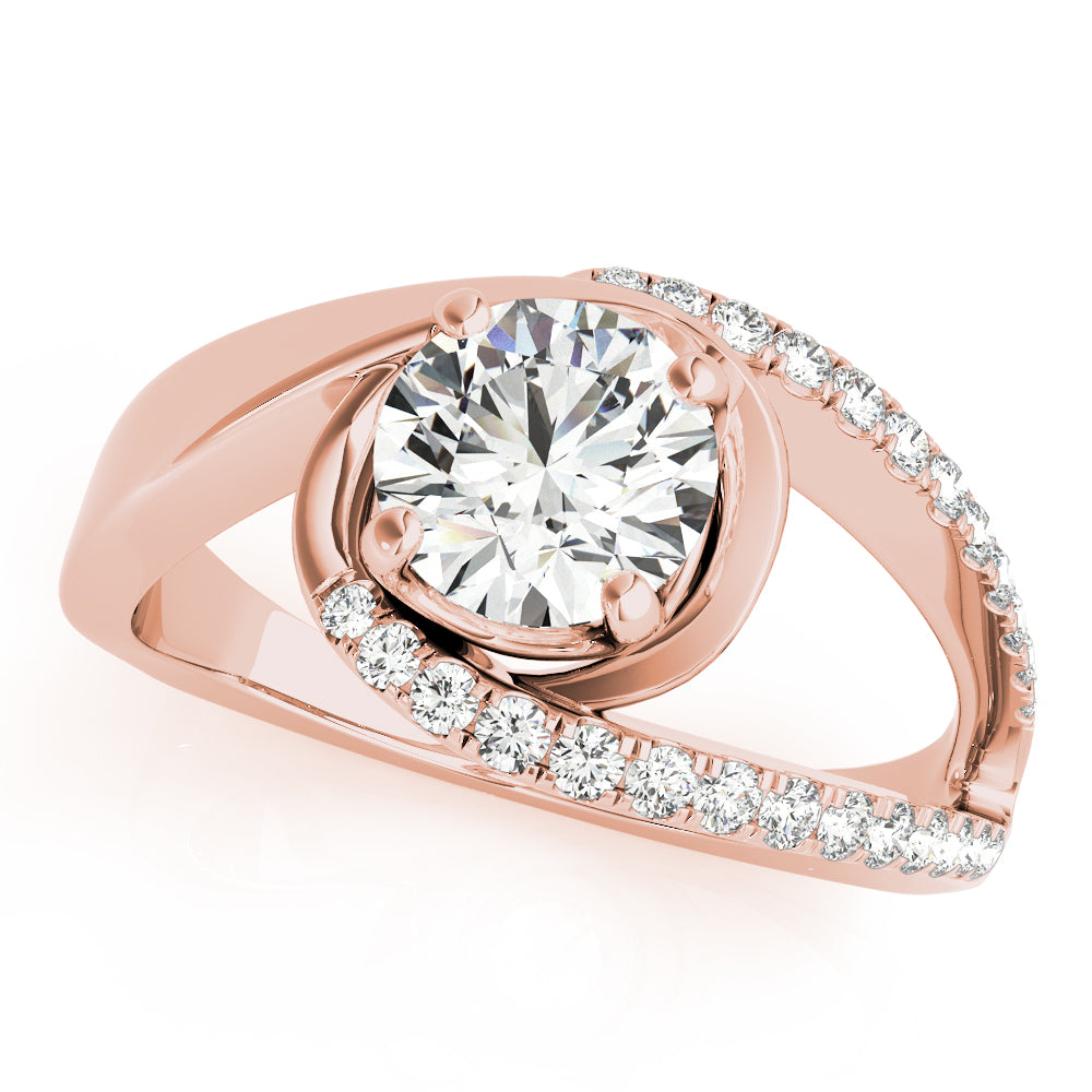 Round Engagement Ring M51130-E-11/2