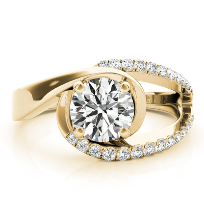 Round Engagement Ring M51130-E-11/2