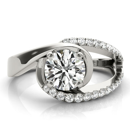 Round Engagement Ring M51130-E-11/2