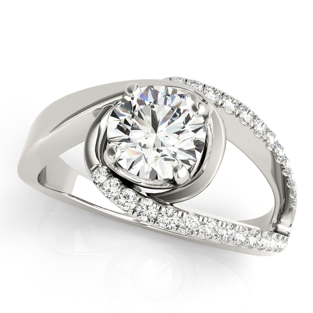 Round Engagement Ring M51130-E-1