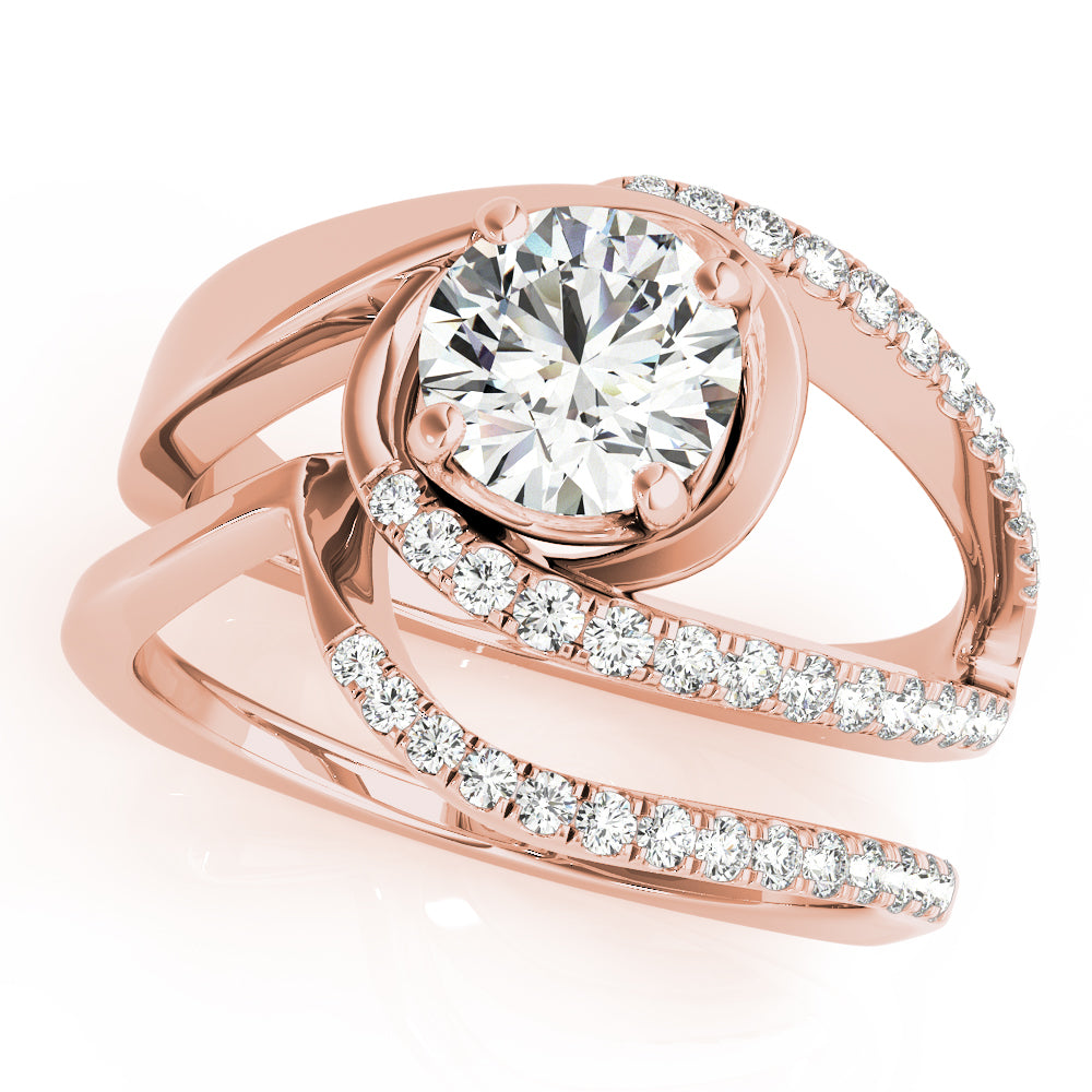 Round Engagement Ring M51130-E-11/2