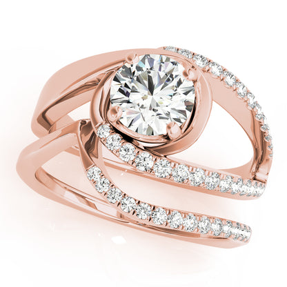 Round Engagement Ring M51130-E-11/2
