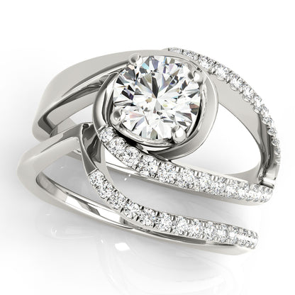 Round Engagement Ring M51130-E-1