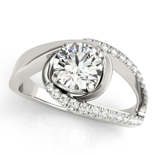 Round Engagement Ring M51130-E-11/2