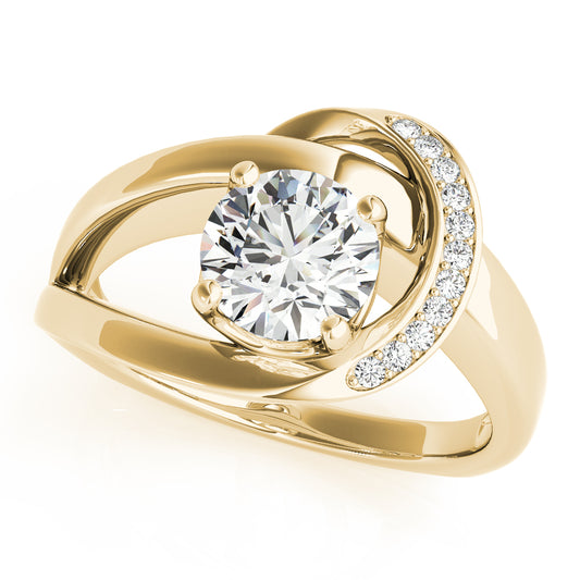 Round Engagement Ring M51132-E-1