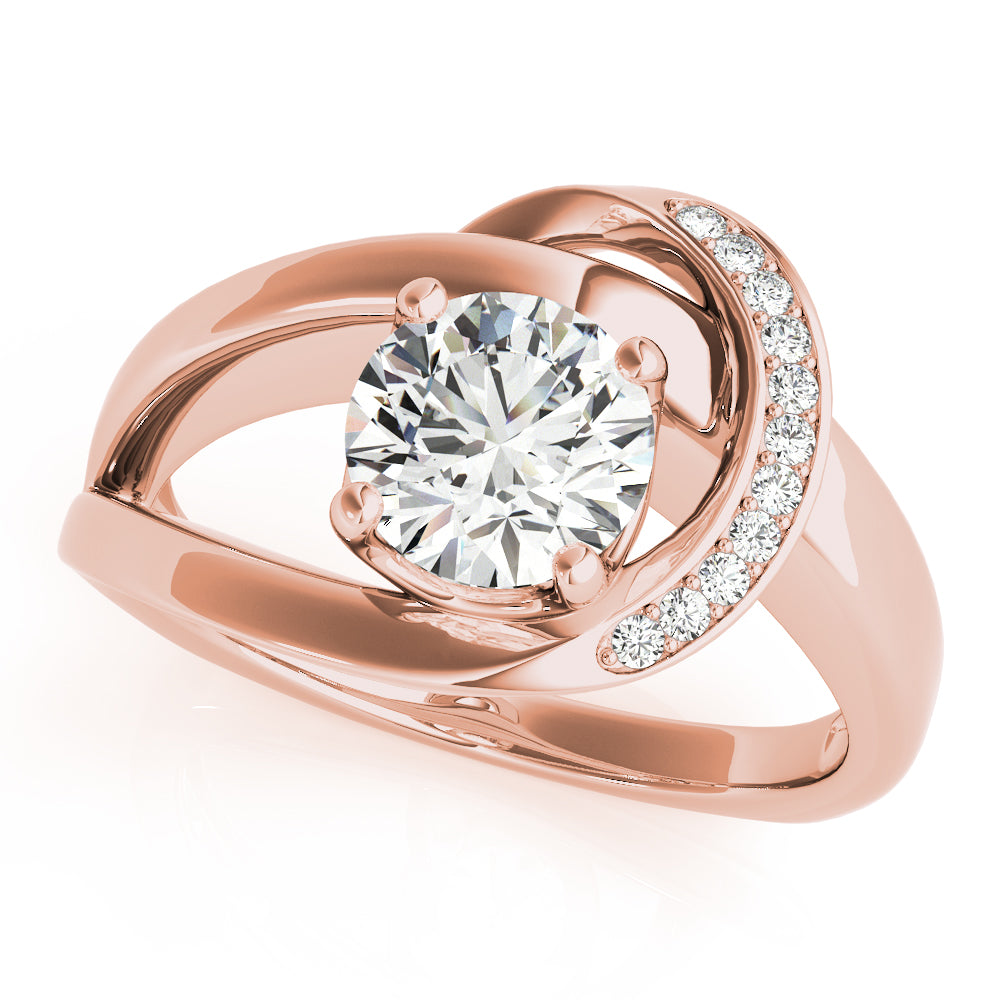Round Engagement Ring M51132-E-1