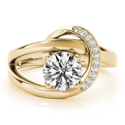 Round Engagement Ring M51132-E-1