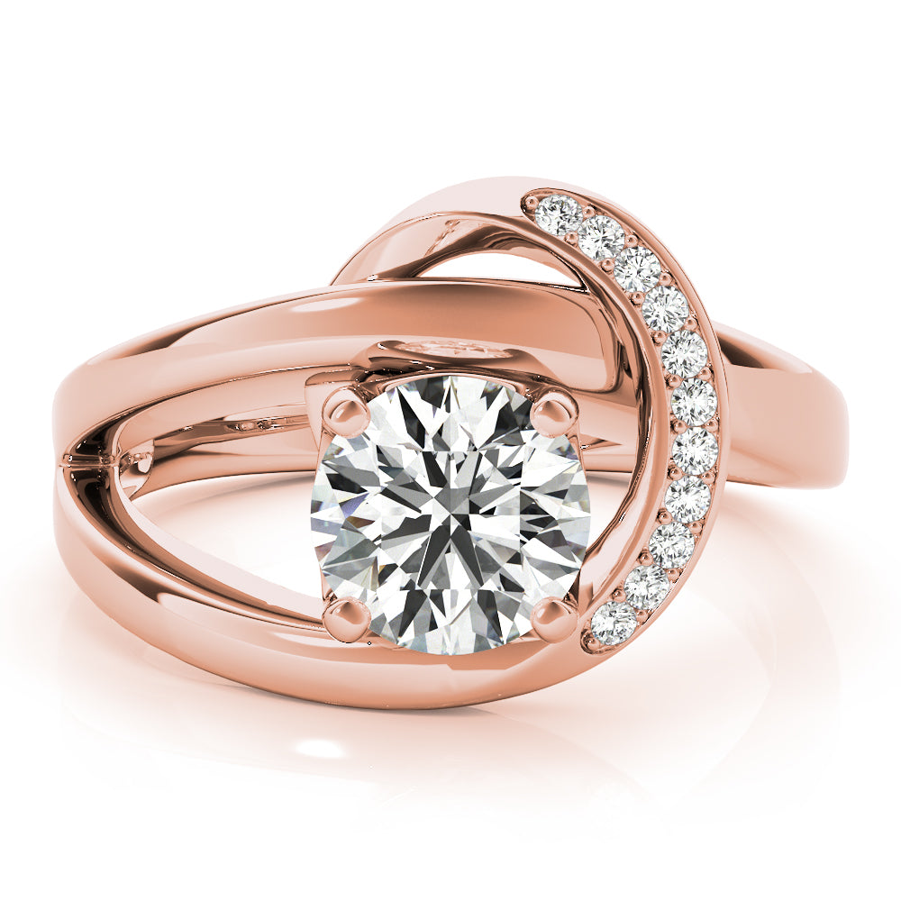 Round Engagement Ring M51132-E-1