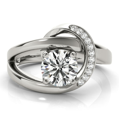 Round Engagement Ring M51132-E-1