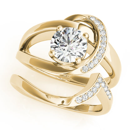 Round Engagement Ring M51132-E-1