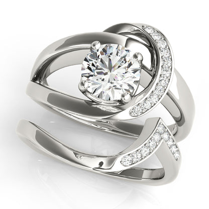 Round Engagement Ring M51132-E-1