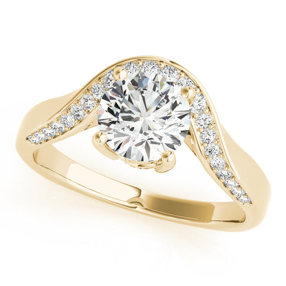 Round Engagement Ring M51133-E-1