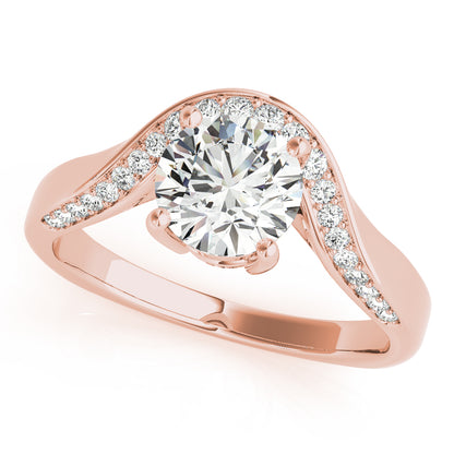 Round Engagement Ring M51133-E-3/4