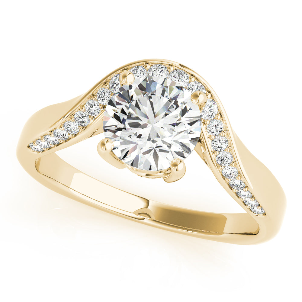 Round Engagement Ring M51133-E-2
