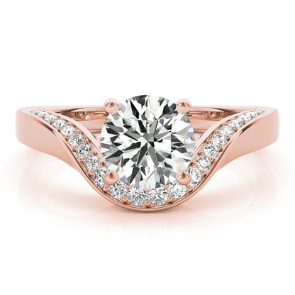 Round Engagement Ring M51133-E-11/2
