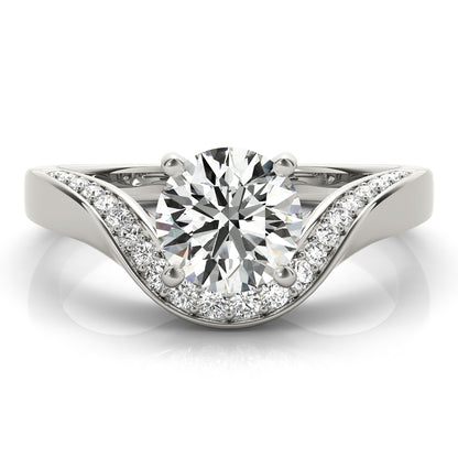 Round Engagement Ring M51133-E-1
