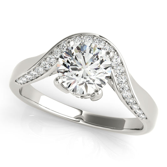 Round Engagement Ring M51133-E-1