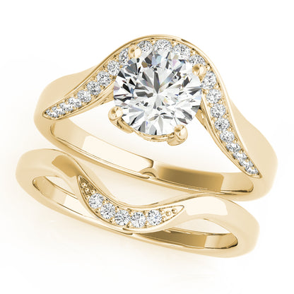 Round Engagement Ring M51133-E-1