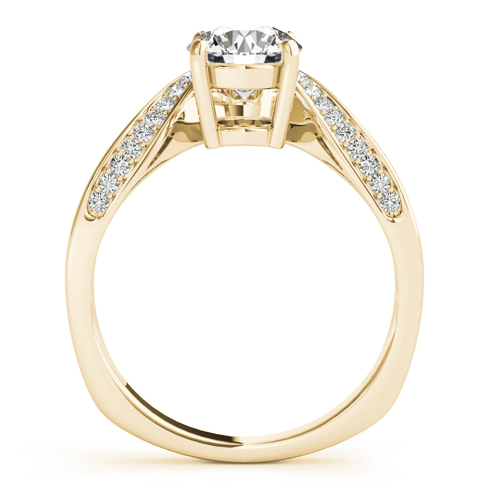 Round Engagement Ring M51133-E-1