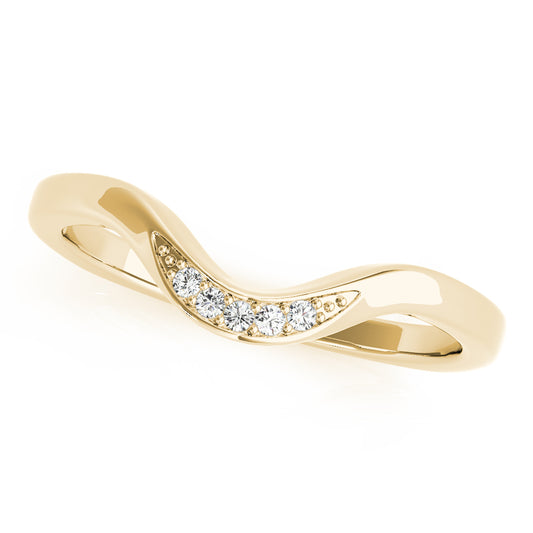 Wedding Band M51133-W-1/2