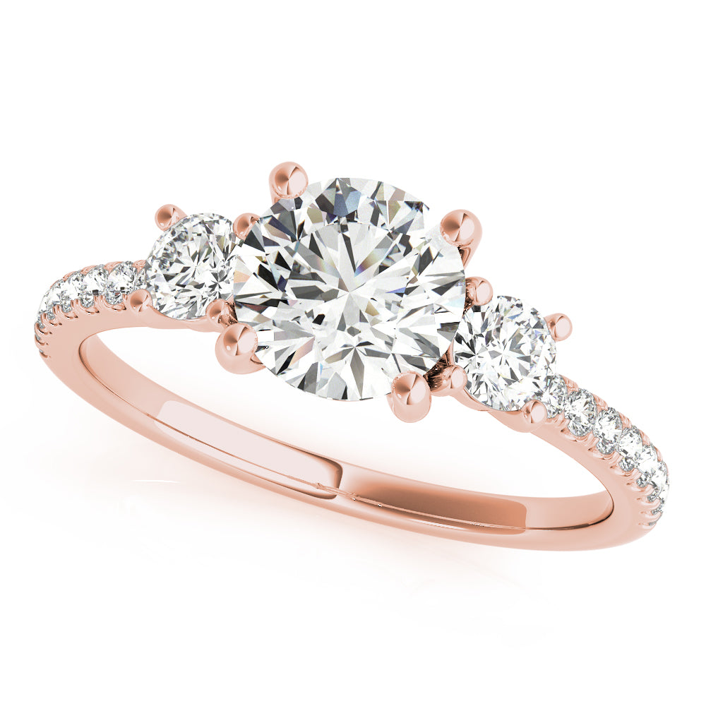 Round Engagement Ring M51134-E-2
