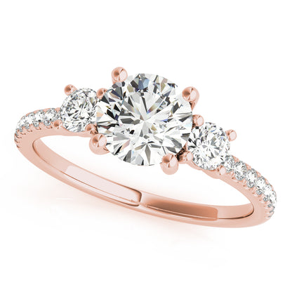 Round Engagement Ring M51134-E-11/2