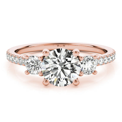 Round Engagement Ring M51134-E-1/2