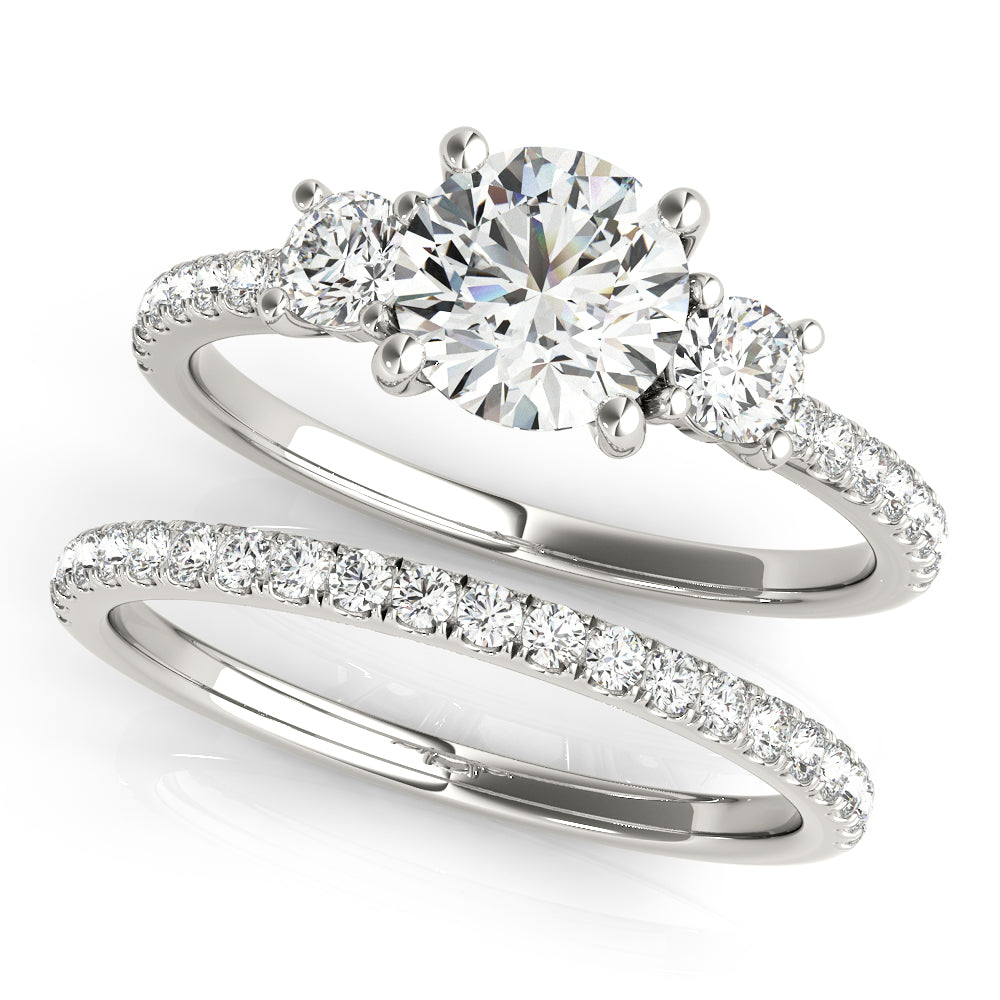 Round Engagement Ring M51134-E-11/2