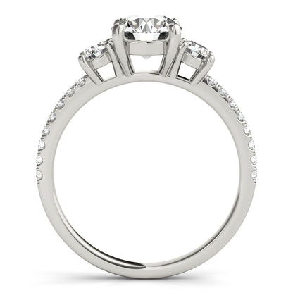 Round Engagement Ring M51134-E-3/4