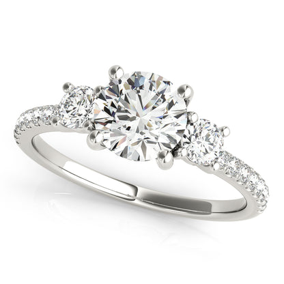Round Engagement Ring M51134-E-3/4