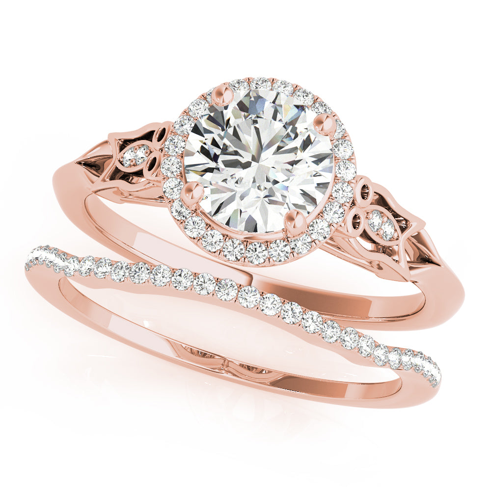 Round Engagement Ring M51137-E-11/2