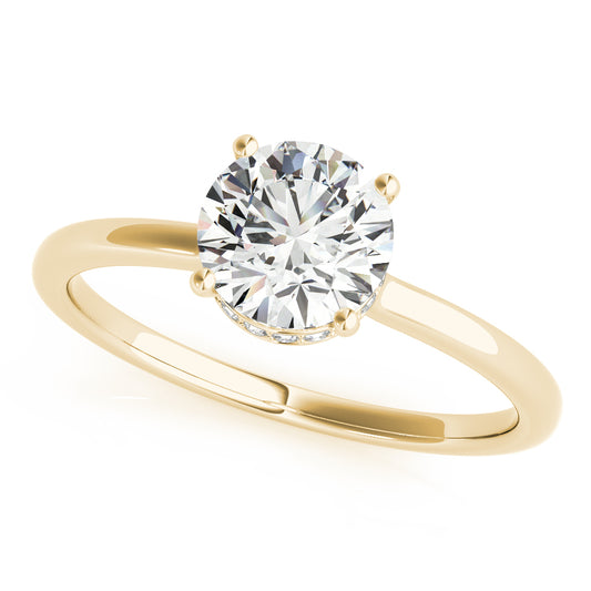 Round Engagement Ring M51138-E-11/2