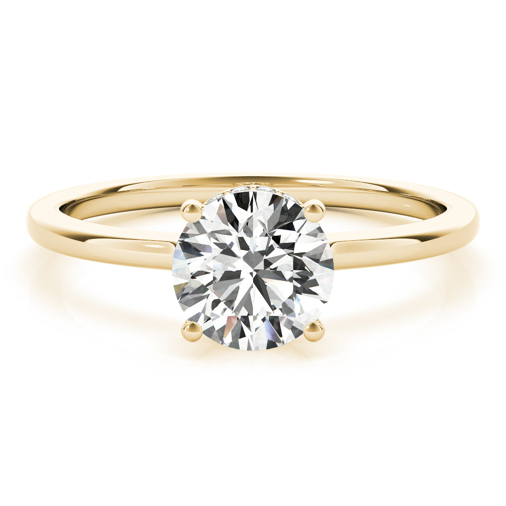 Round Engagement Ring M51138-E-11/2