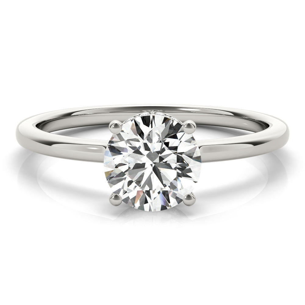 Round Engagement Ring M51138-E-3/4