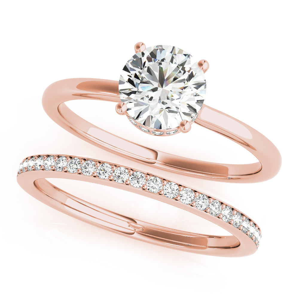 Round Engagement Ring M51138-E-2