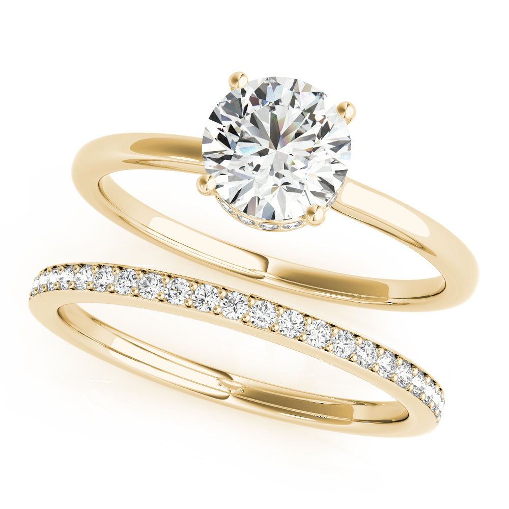 Round Engagement Ring M51138-E-2