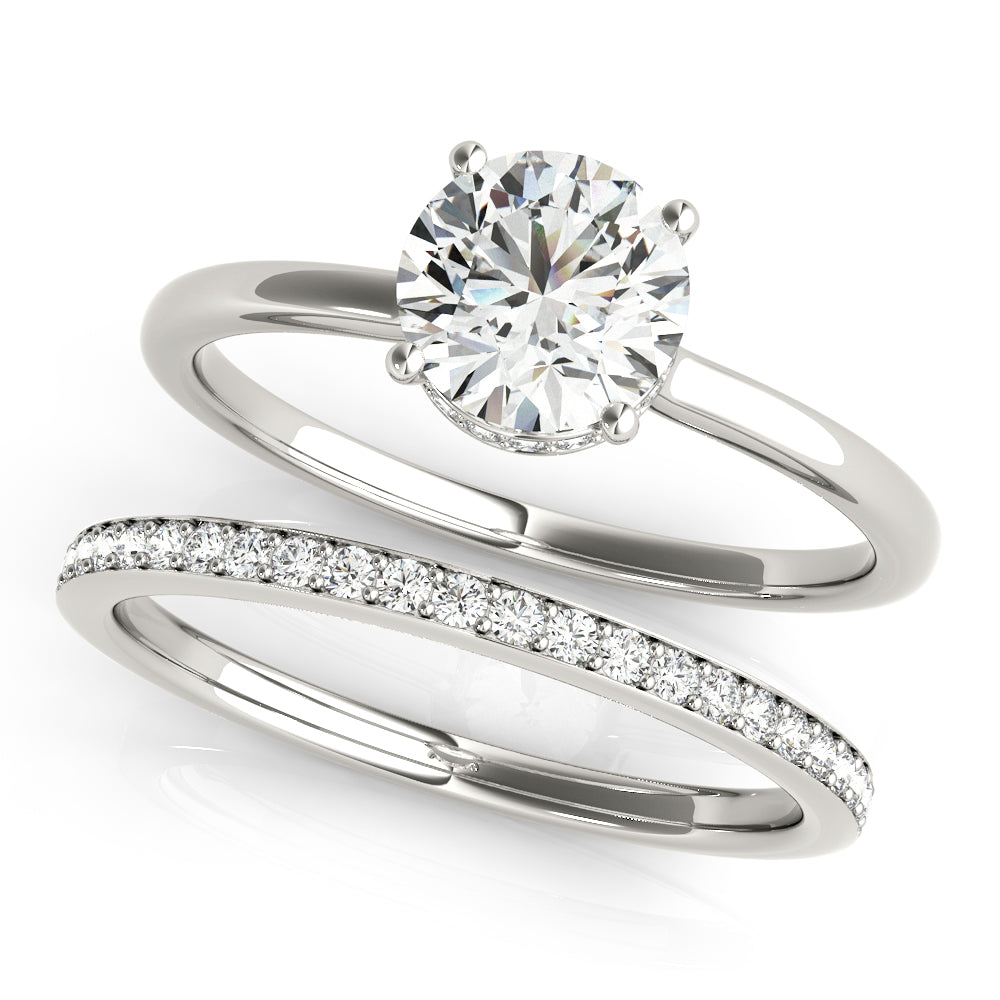Round Engagement Ring M51138-E-5/8