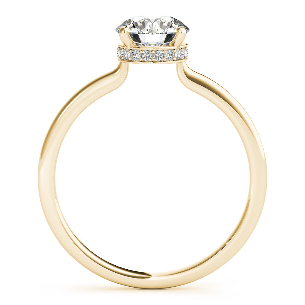 Round Engagement Ring M51138-E-11/2
